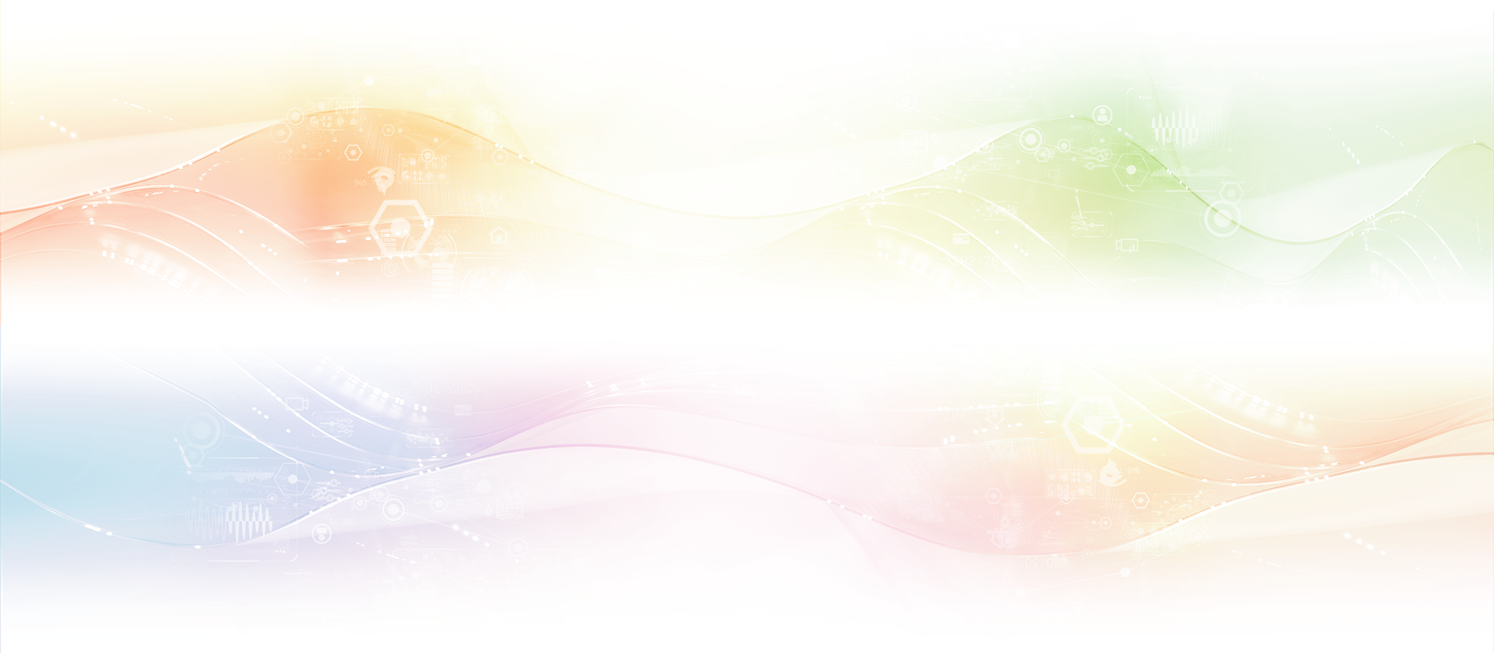 Pastel abstract background for the summary of key figures